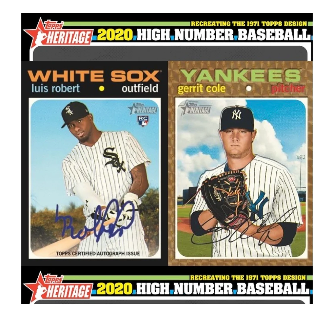 2020 Topps Heritage High Number - Hobby Box - Image 6