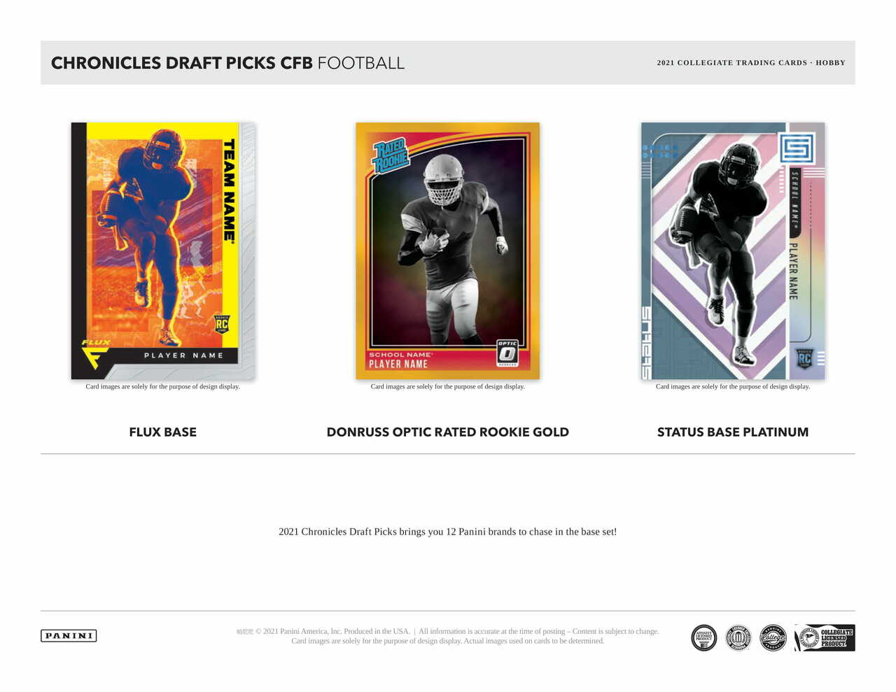 2021 Panini Chronicles Football Draft Picks Blaster Box - Image 4