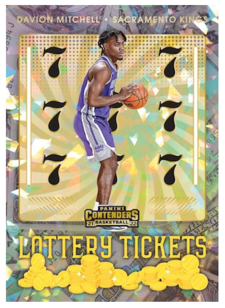2021-22 Panini Contenders NBA Basketball Hobby Pack - 8 Cards - Image 2
