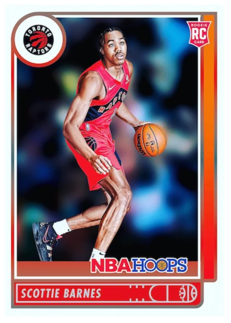 2021-22 Panini NBA Hoops Basketball Hobby Pack - 8 Cards - Image 2