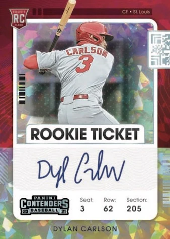 2021 Panini Contenders Baseball Hobby Box - Image 6