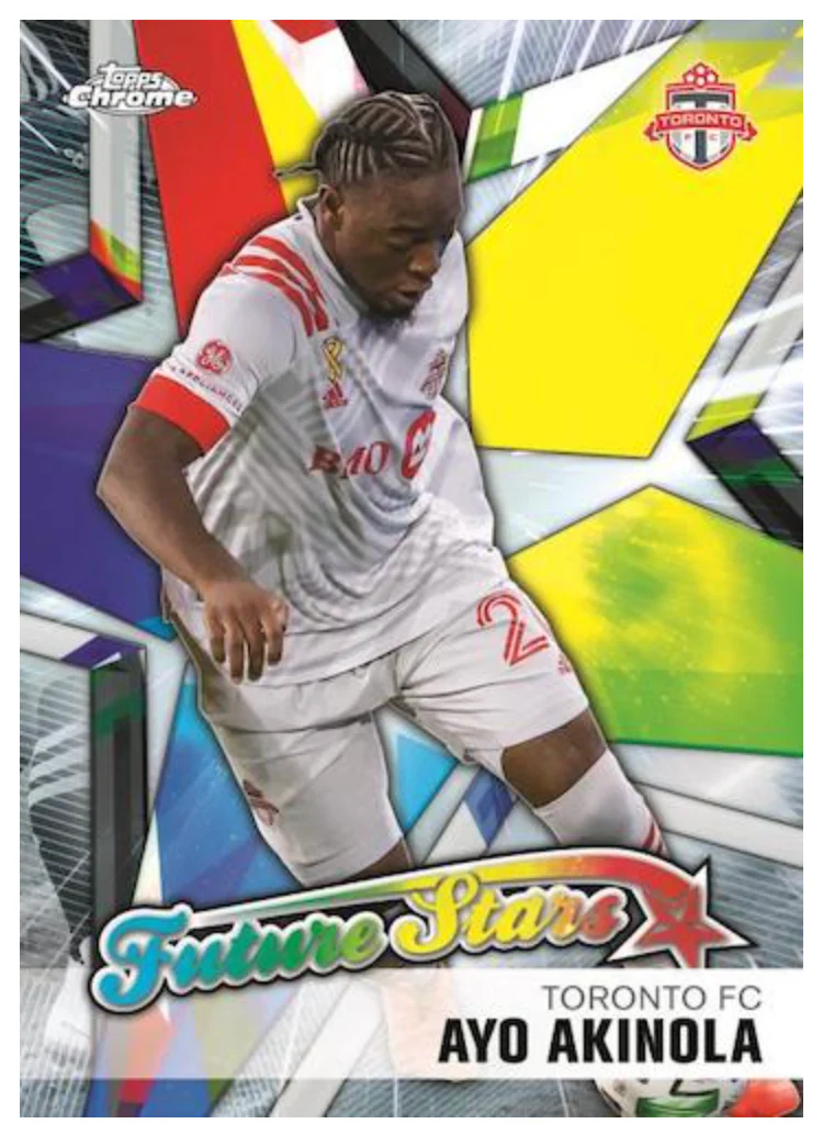 2021 Topps Chrome MLS Soccer -  4 Card Pack from Hobby Box - Image 3