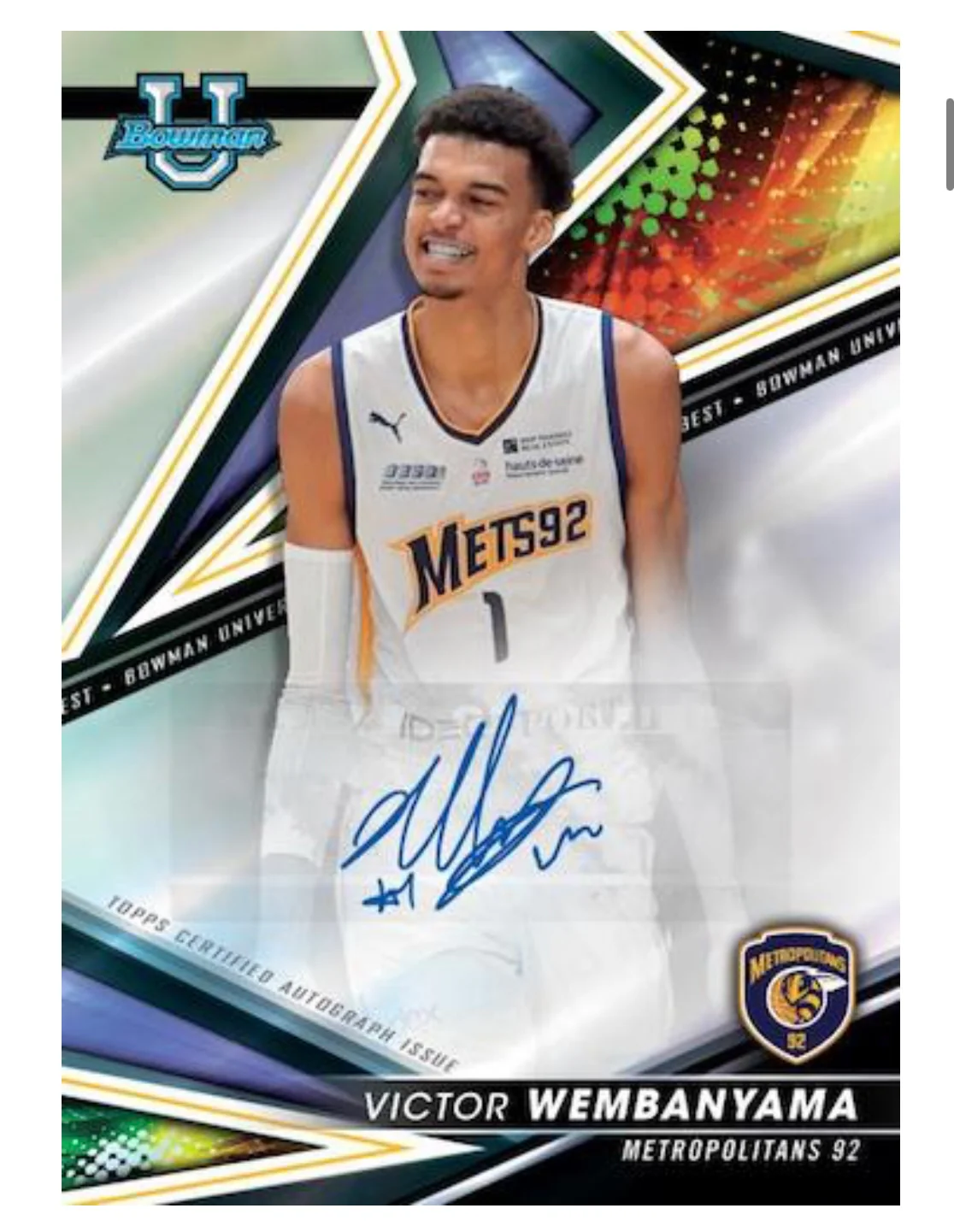 2022-23 Bowman Best University Basketball Hobby Box - Image 3