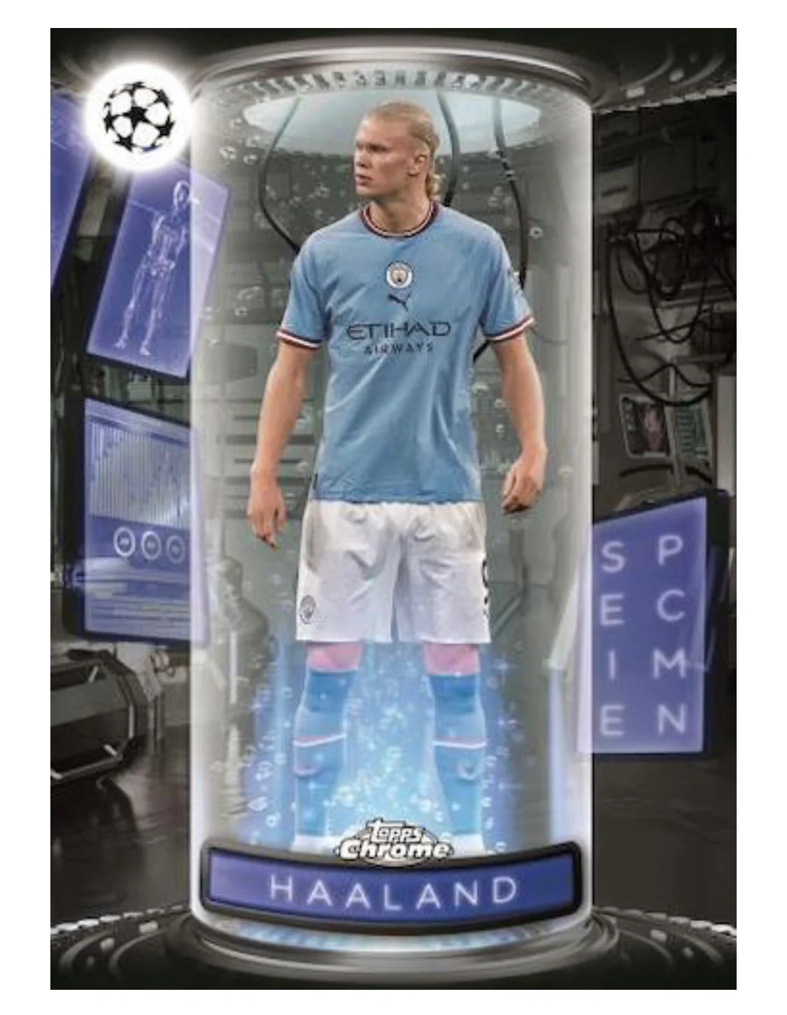 2022-23 Topps Chrome UEFA Club Competitions Soccer Trading Cards Hobby Box - Image 4