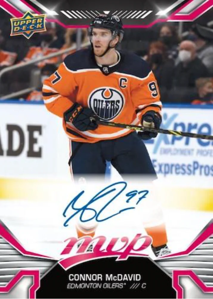 2022/23 Upper Deck MVP Gravity  Hockey Retail Pack - 8 Cards - Image 2