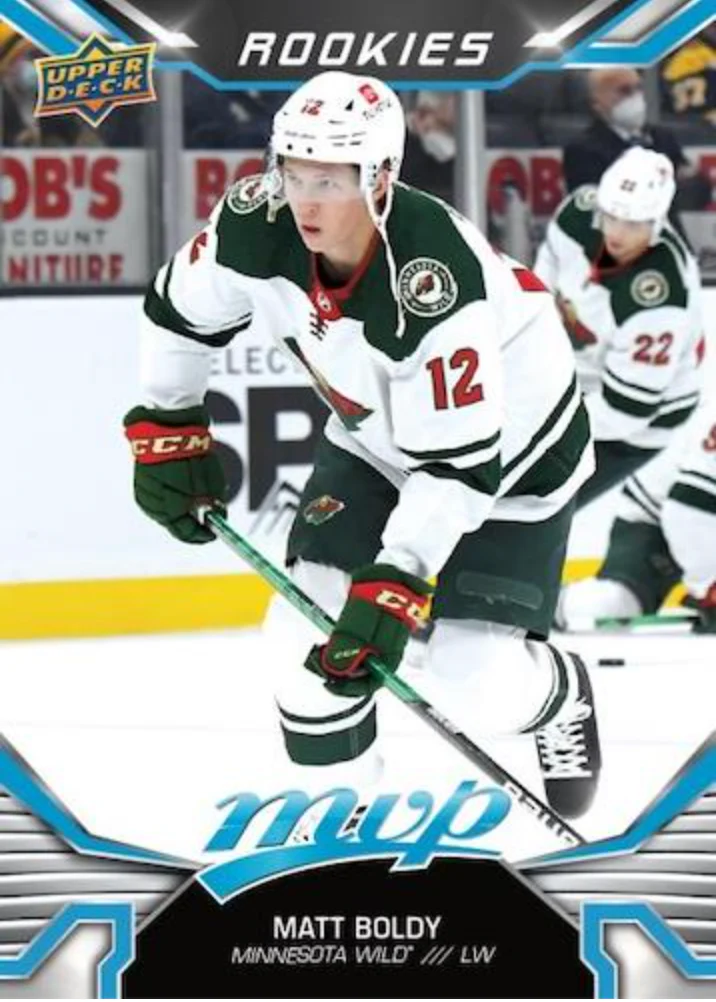 2022/23 Upper Deck MVP Gravity  Hockey Retail Pack - 8 Cards - Image 3