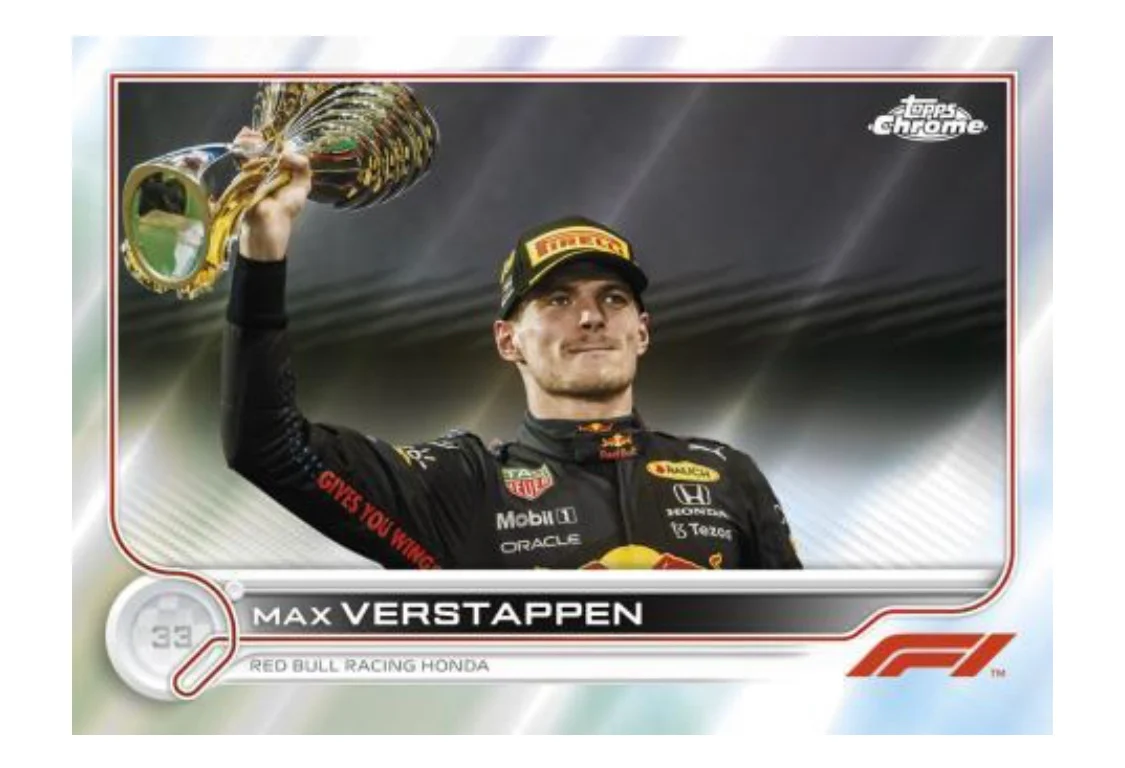 2022 Topps Chrome Formula 1 Hobby Cards - 1 Box /18 Packs - Image 3