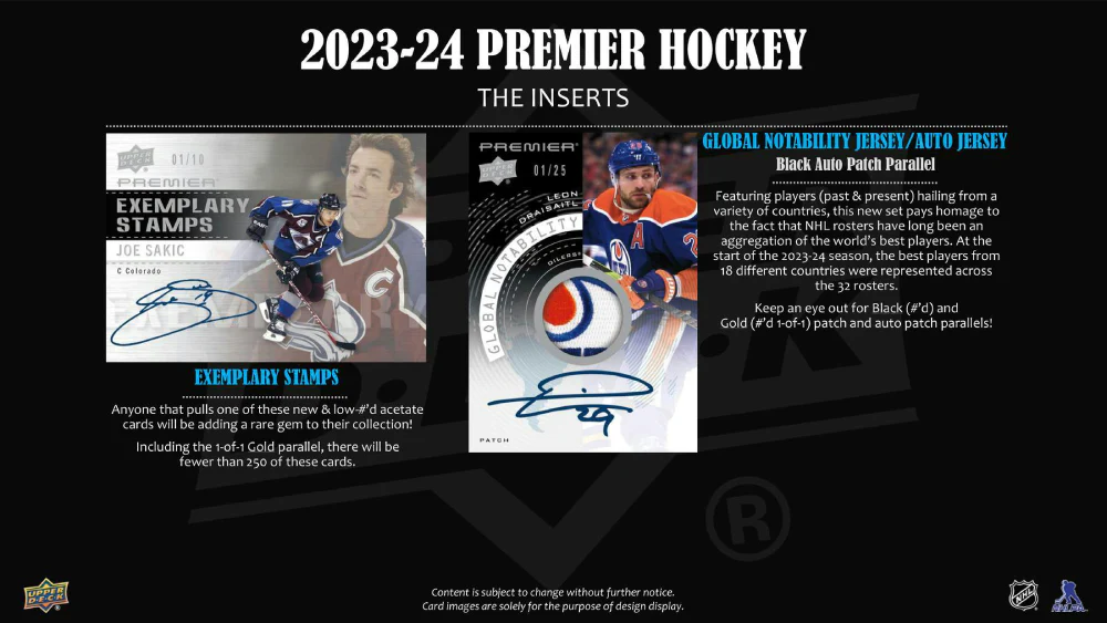 2023-24 Premier Upper Deck Hockey Cards Hobby Box - Image 2