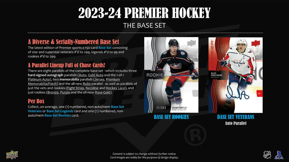 2023-24 Premier Upper Deck Hockey Cards Hobby Box - Image 5
