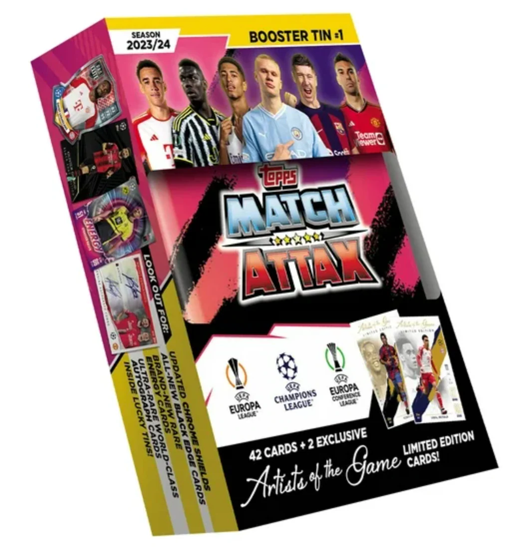 2023-24 Topps Match Attax UEFA Champions League Cards - Booster Mini Tin - Image 2