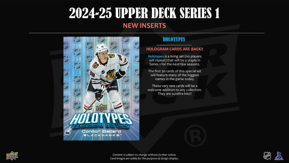 2024-25 Upper Deck Cards Series One Hobby Box - Image 5