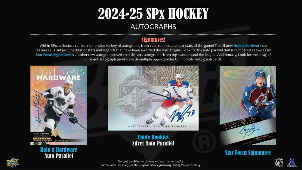 2024-25 Upper Deck SPx Hockey Cards Hobby Box - Image 3