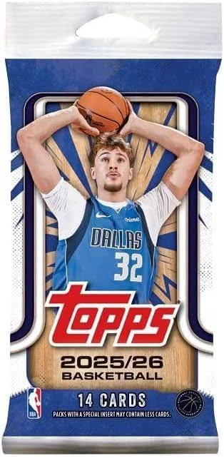 2025-26 Topps Flagship NBA Basketball Trading Cards Retail Packs (14 Cards Per Pack)