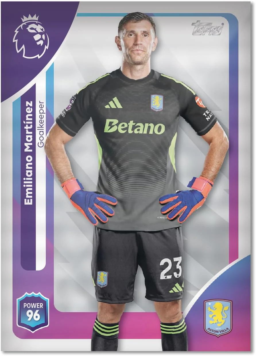 2026 TOPPS Premier League Premium Trading Cards 40 Cards + 3 Classic Limited Cards Starter Pack - Image 4
