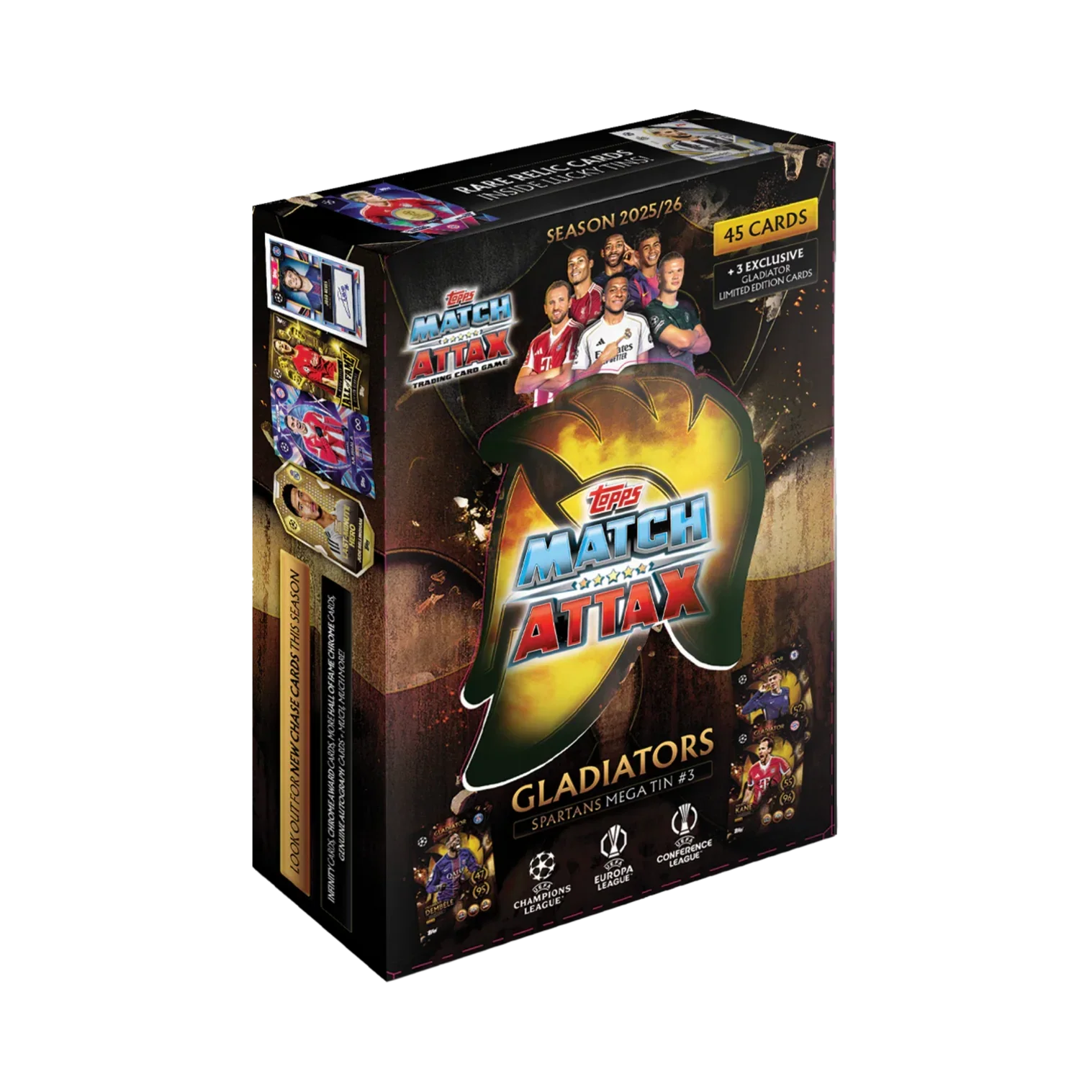 25/26 TOPPS Match Attax Trading Card Game Mega Tin # 1,2,3,4 - Image 3