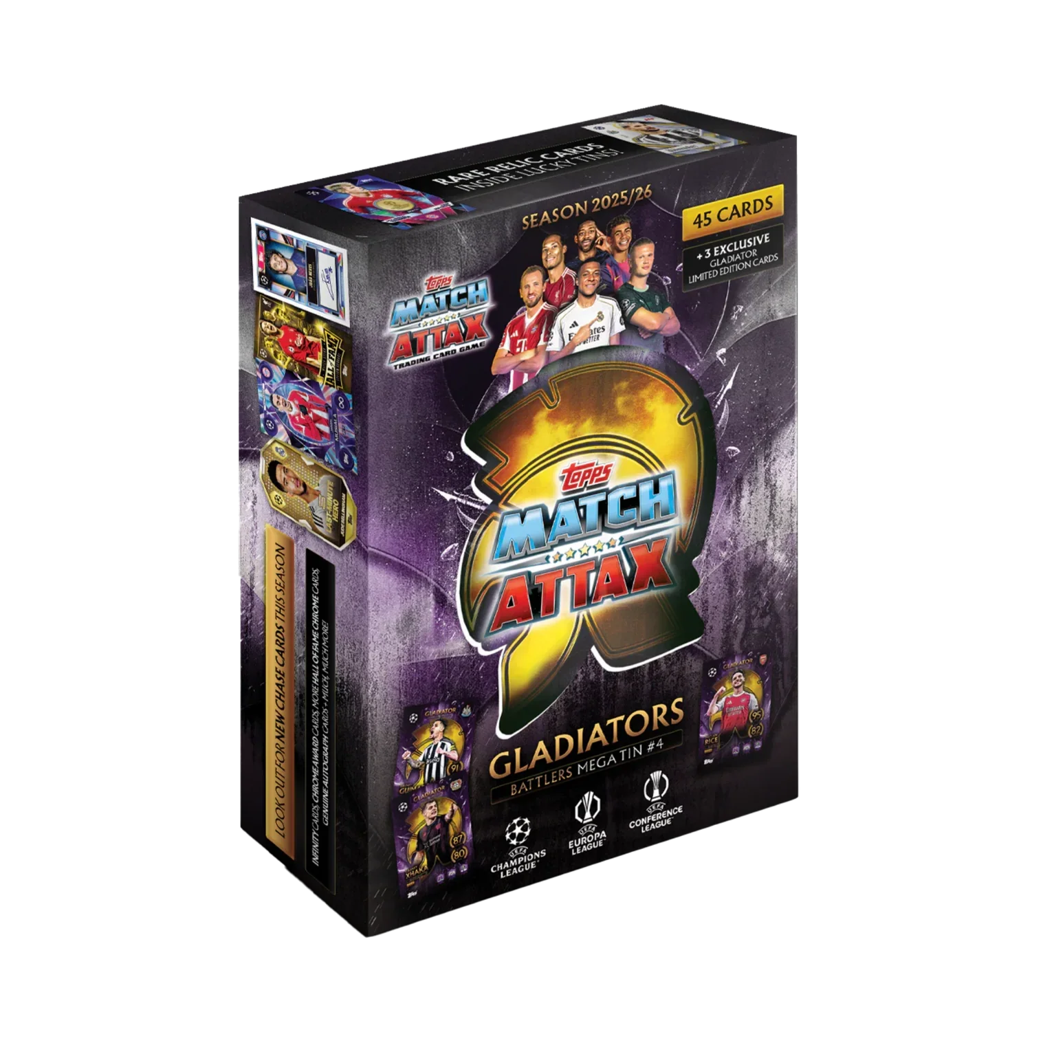 25/26 TOPPS Match Attax Trading Card Game Mega Tin # 1,2,3,4 - Image 4