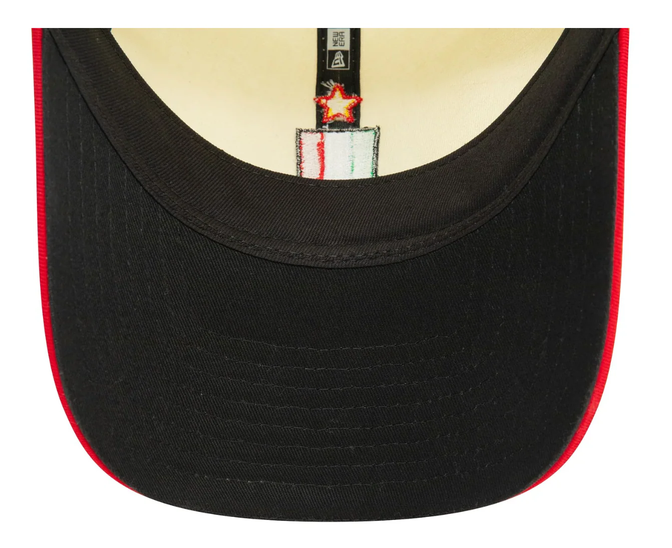 AC Milan 1993 Off White Cloth Strap Adjustable Hat - Image 5