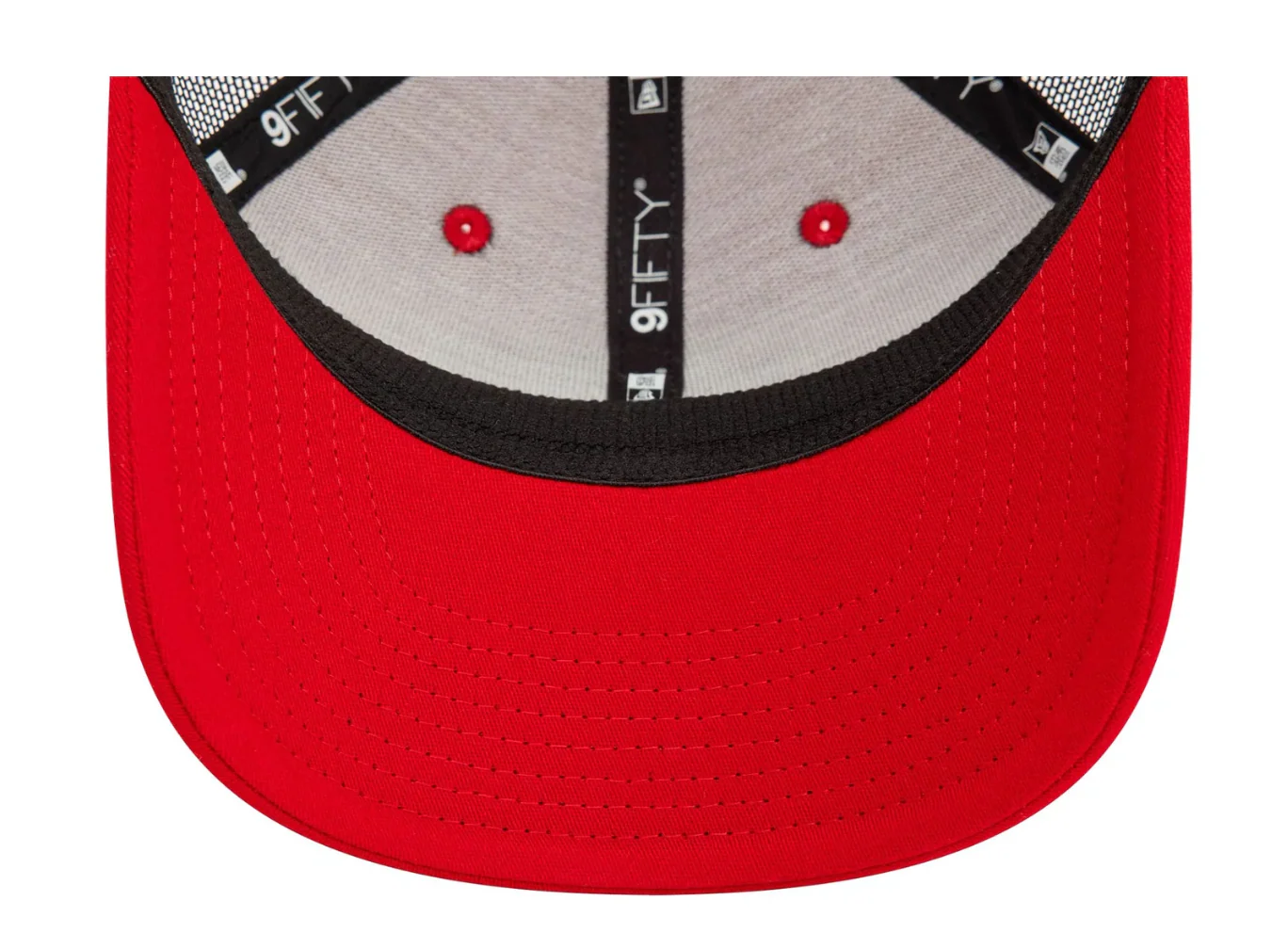 AC Milan Heritage Gold - 9FIFTY Stretch-Snap Red / Black - Image 4