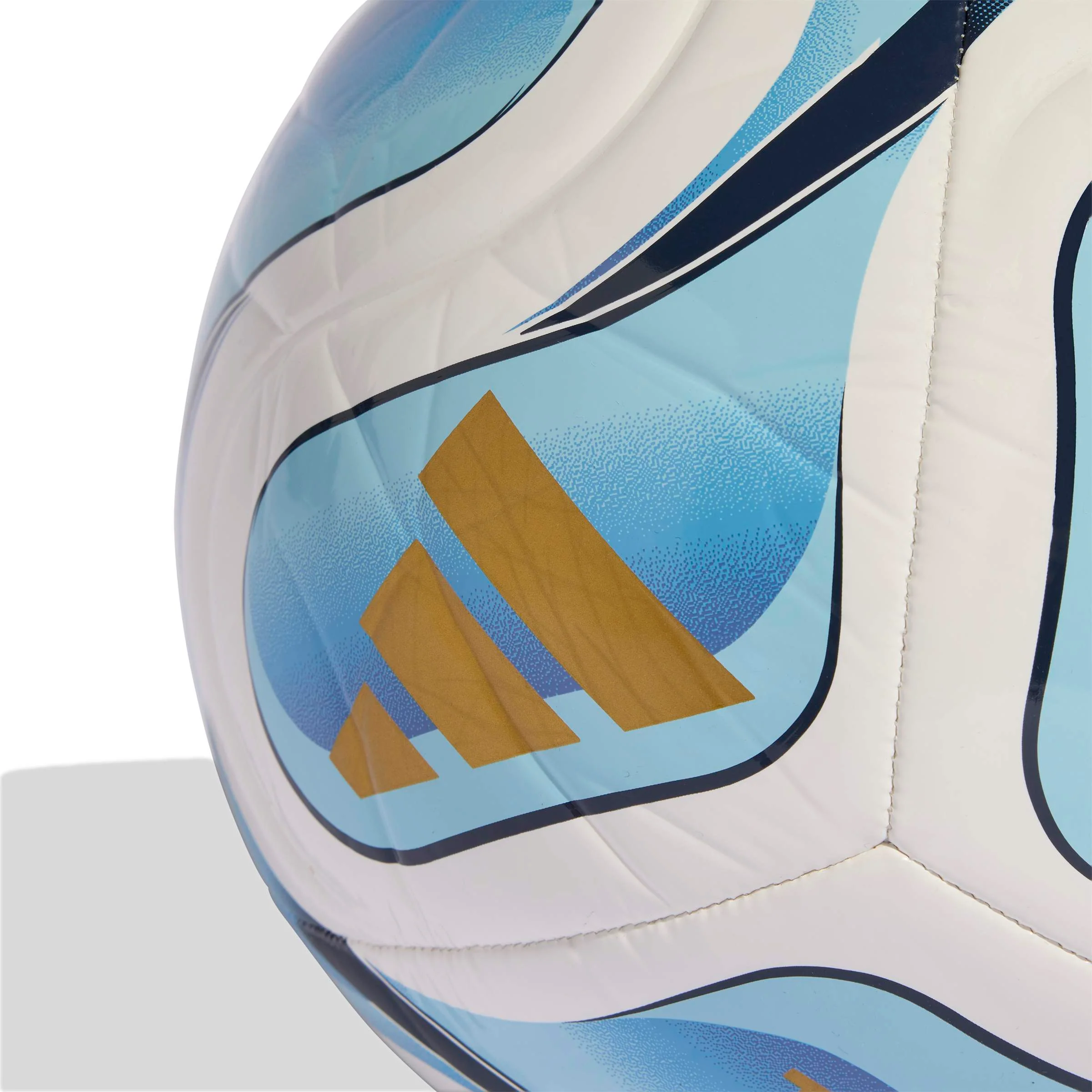 Argentina AFA Adidas Trionda Home Ball (White / Ice Blue / Light Blue) -SIZE 5 - Image 4