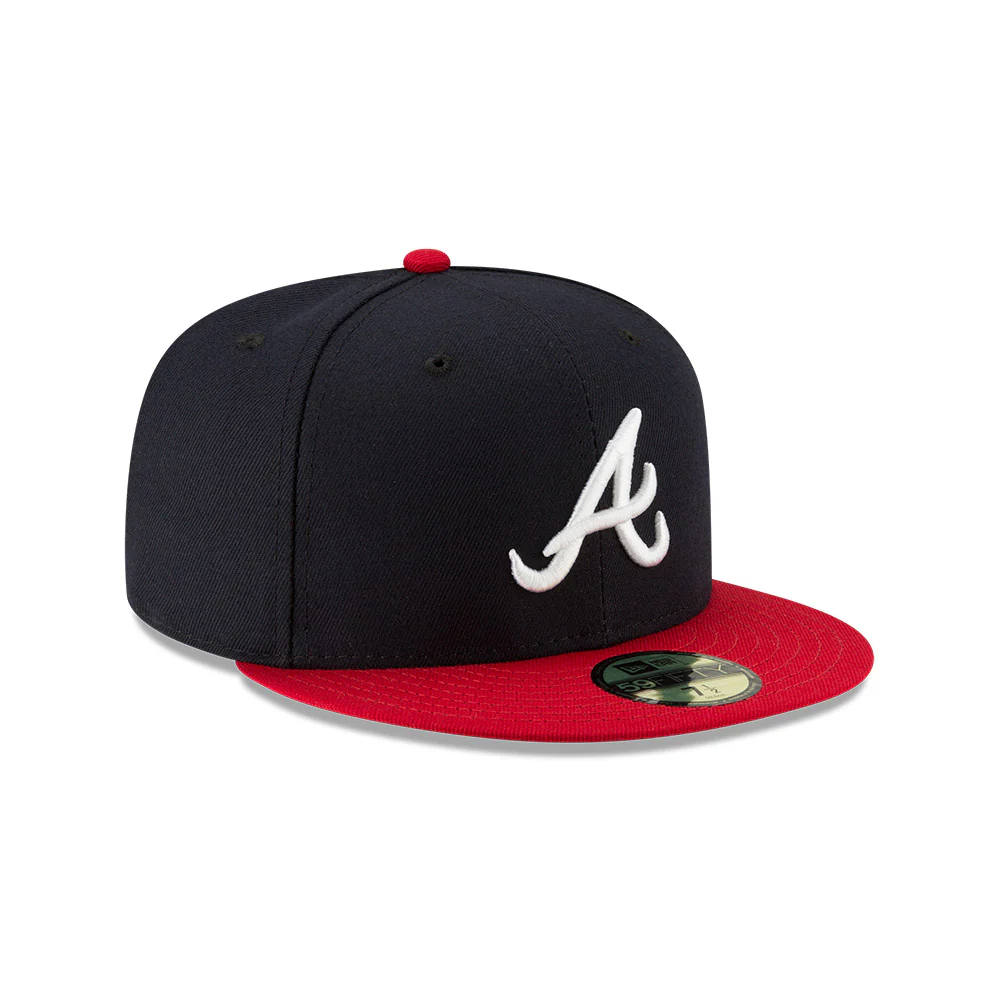 Atlanta Braves New Era 59FIFTY Fitted Authentic Collection Home On-Field Diamond Hat - Image 3