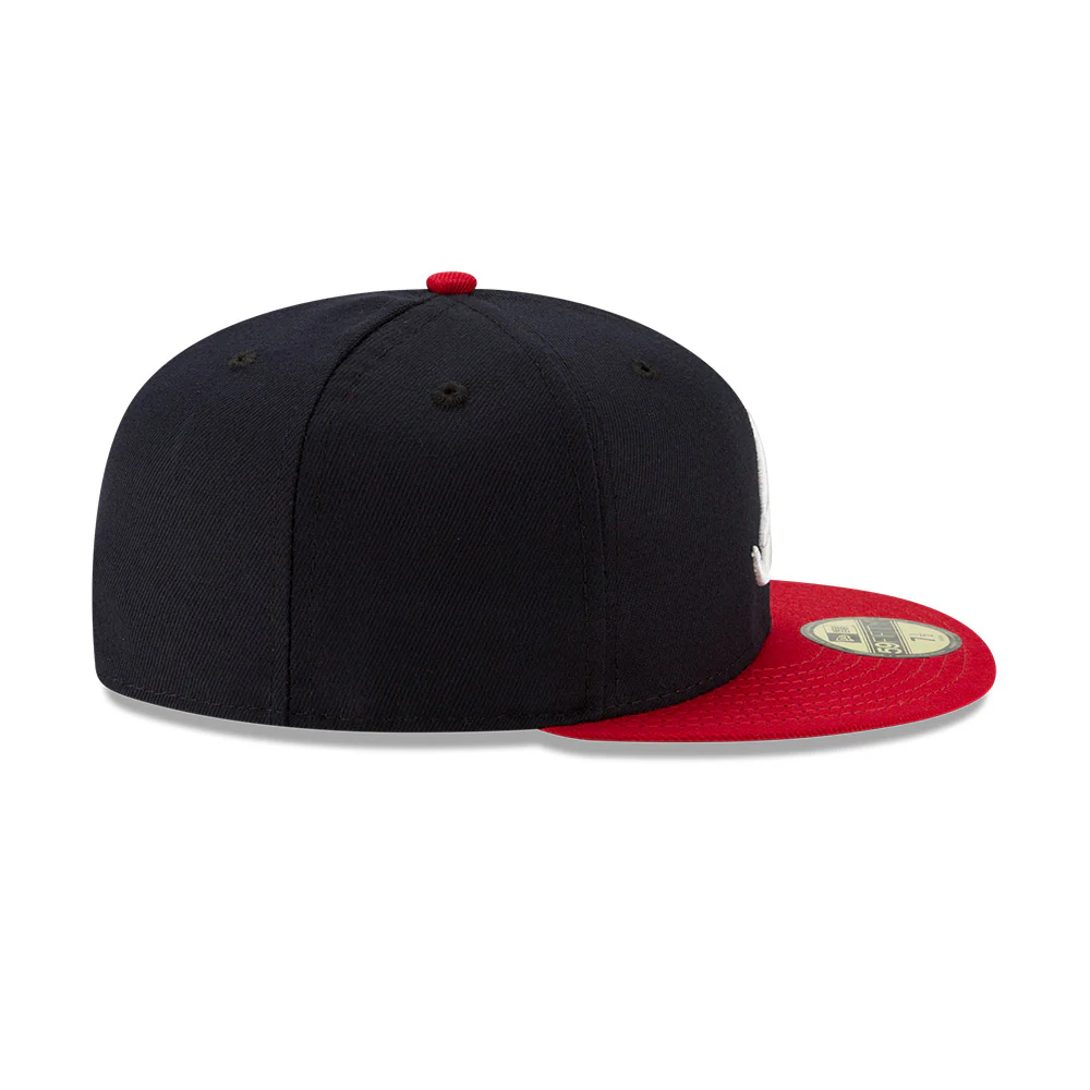 Atlanta Braves New Era 59FIFTY Fitted Authentic Collection Home On-Field Diamond Hat - Image 5