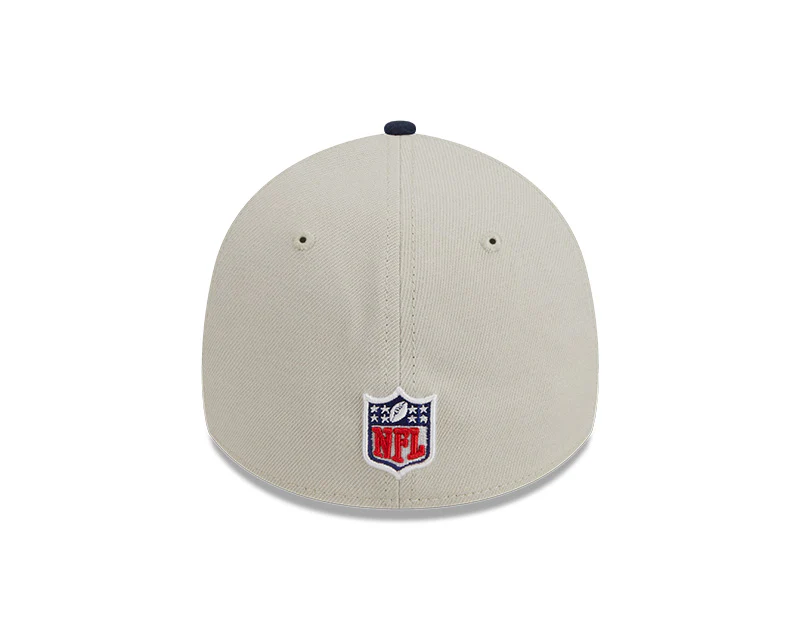 Atlanta Falcons New Era 2023 Historic Sideline 39THIRTY Flex Hat - Cream/Black - Image 5