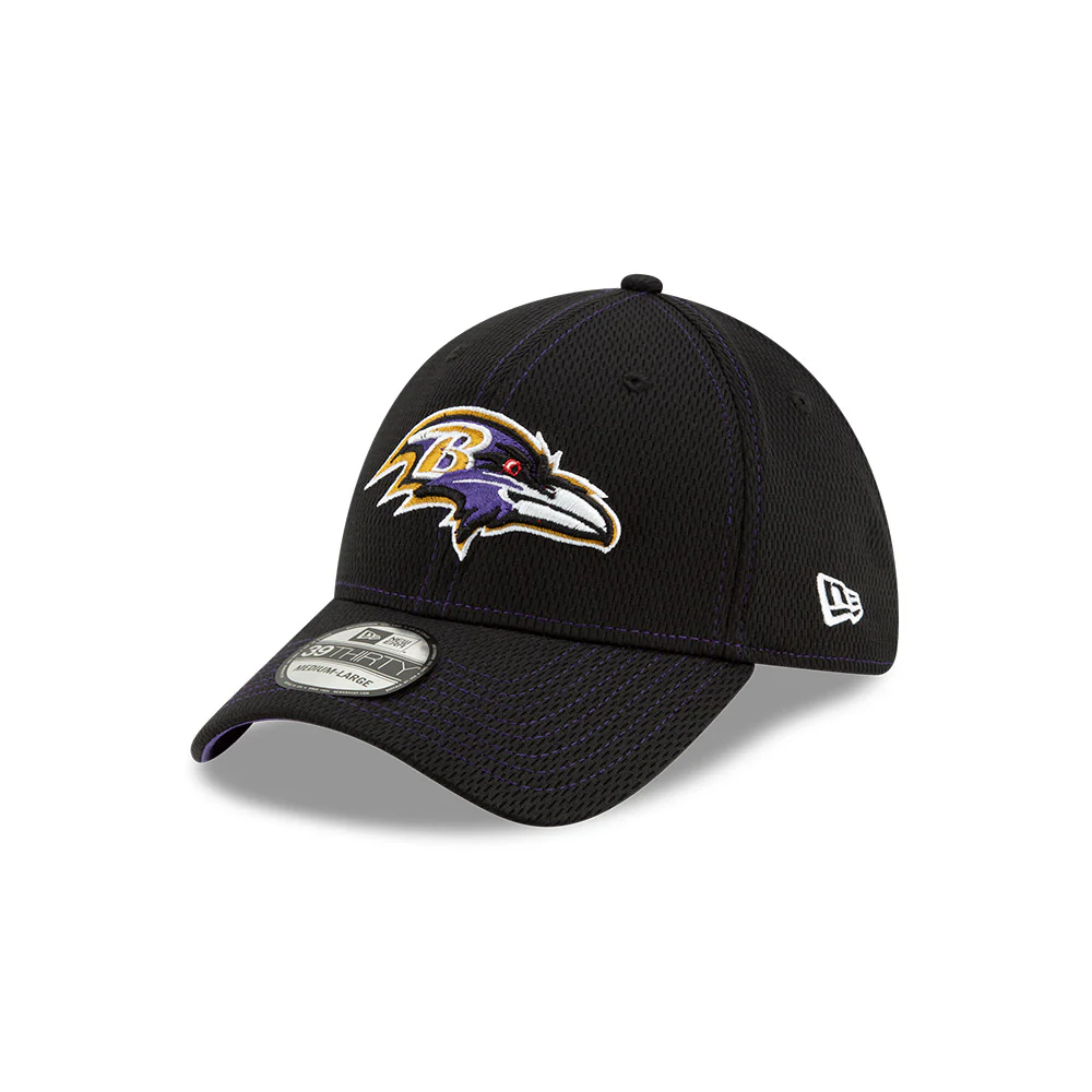 Baltimore Ravens New Era 2019 On Field Sideline Home 39Thirty Flex Fit Hat