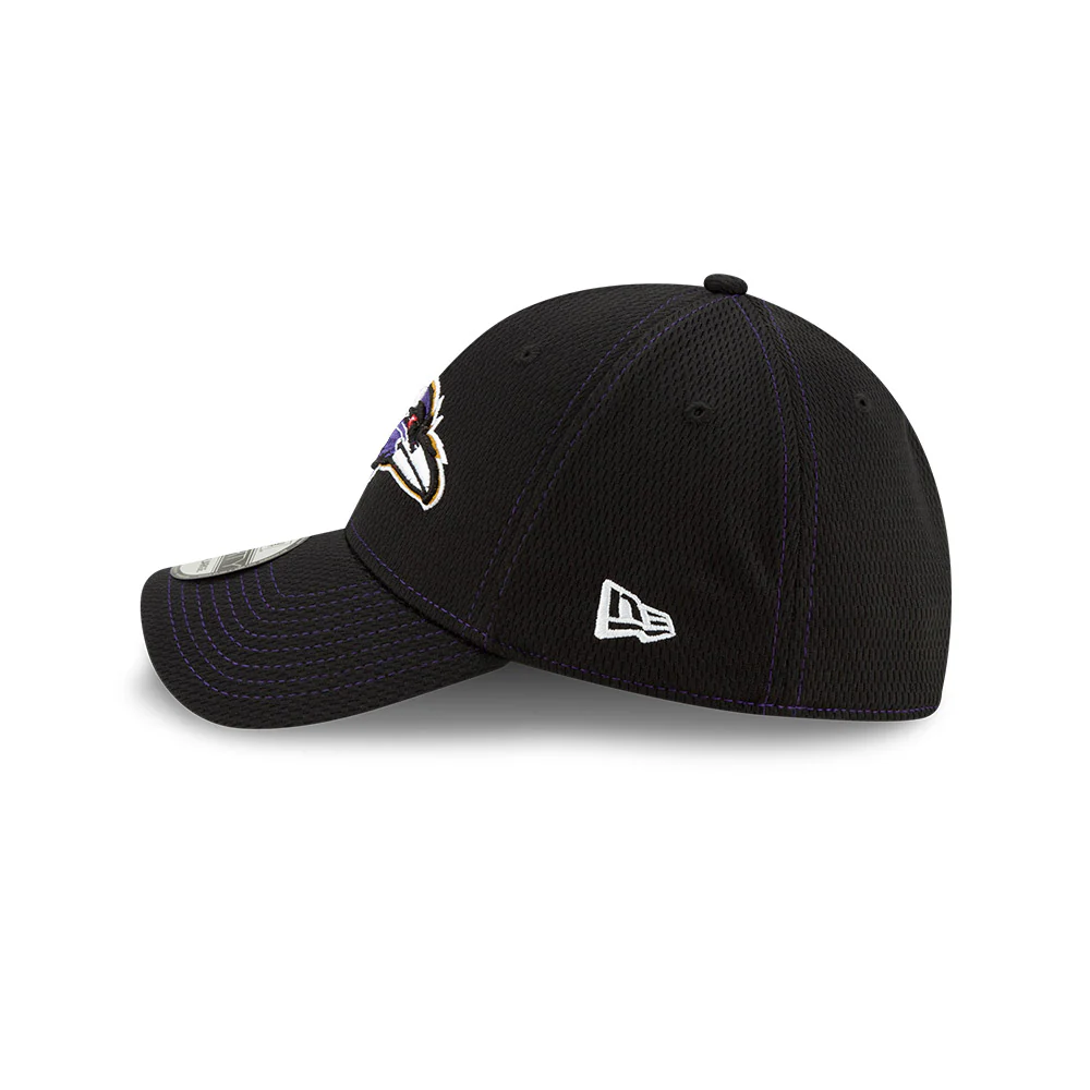 Baltimore Ravens New Era 2019 On Field Sideline Home 39Thirty Flex Fit Hat - Image 3
