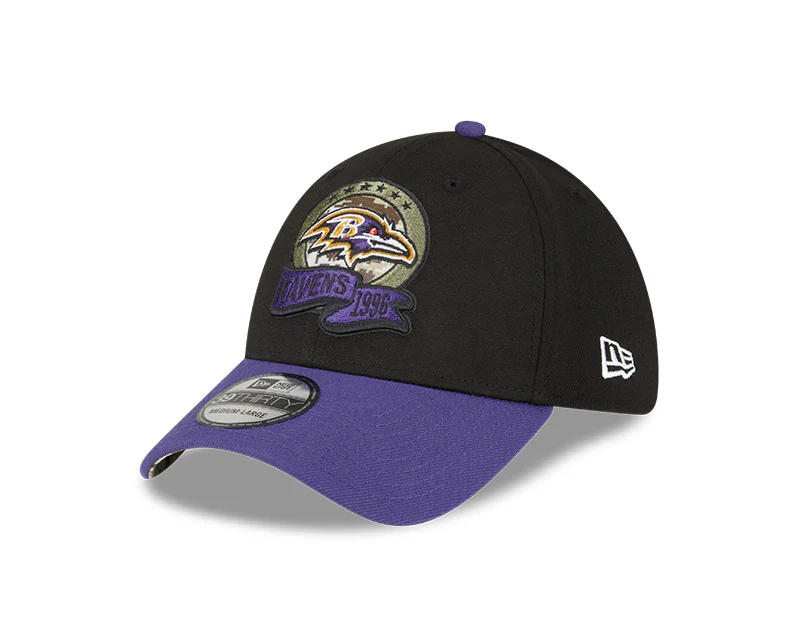 Baltimore Ravens New Era 2022 Salute To Service - 39THIRTY Flex Hat - Image 4