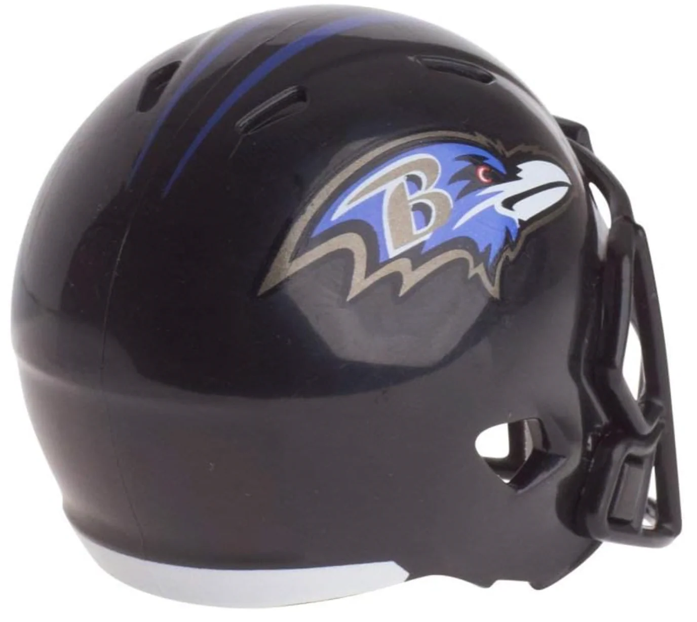 Baltimore Ravens NFL Riddell Speed Pocket PRO Micro/Pocket-Size/Mini Football Helmet - Image 2