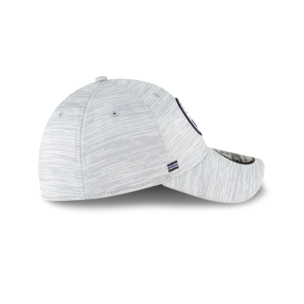 Baltimore Ravens Official NFL 2020 Fall Sideline 39Thirty Stretch Fit Hat - Image 6
