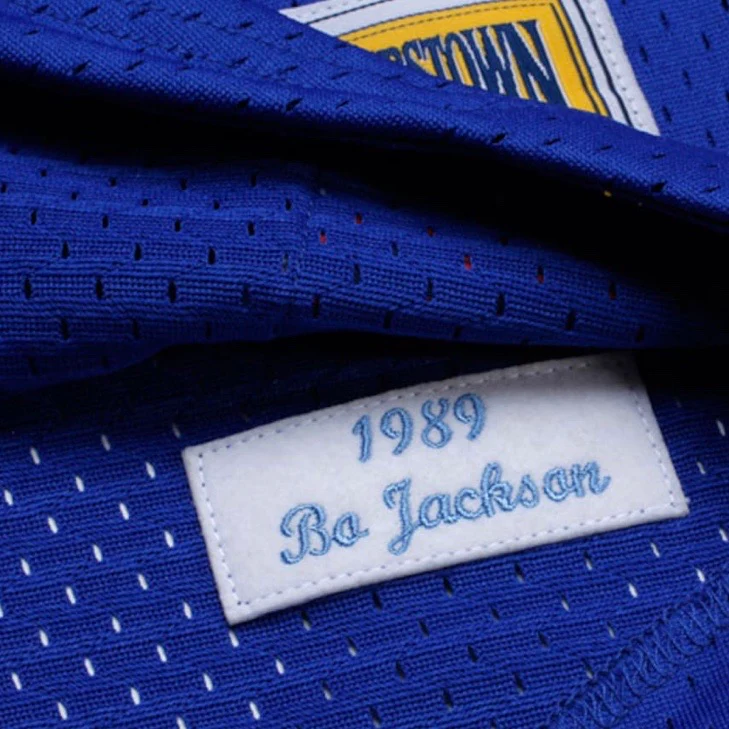 Bo Jackson Kansas City Royals Mitchell & Ness 1998 Authentic Cooperstown Collection Blue Batting Practice Jersey - Image 5