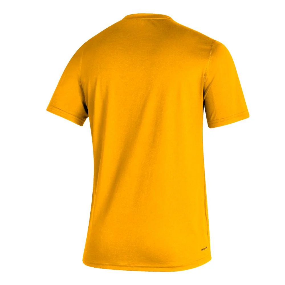Boston Bruins adidas Reverse Retro Creator T-Shirt - Gold - Image 2