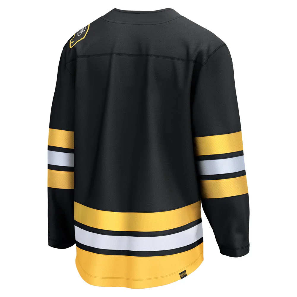 Boston Bruins Fanatics Home Breakaway Replica Jersey - Black - Image 2