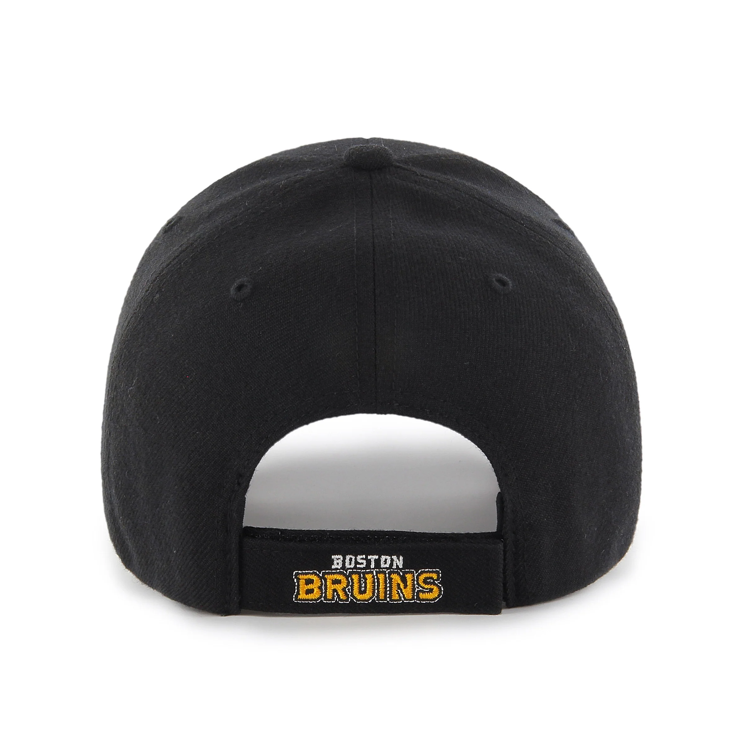 Boston Bruins Black 47 Brand MVP Basic Adjustable Hat - Image 2