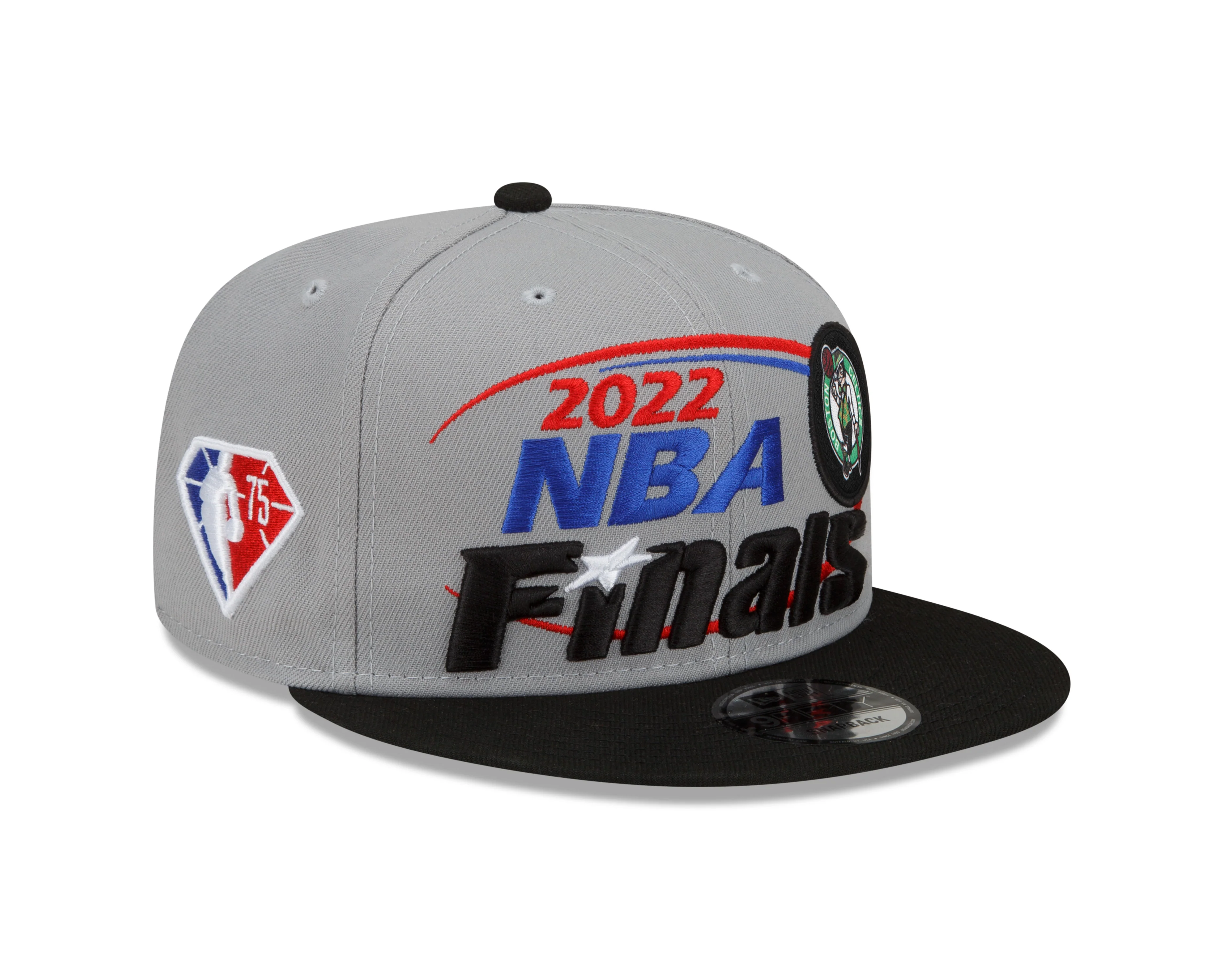 Boston Celtics 2022 Eastern Conference Champions -New Era Locker Room 9FIFTY Snapback Adjustable Hat - Image 3