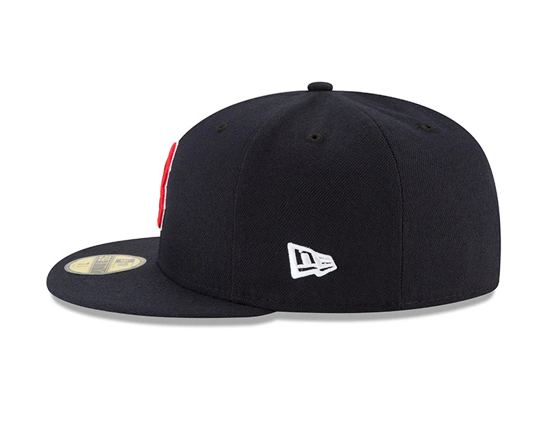 Boston Red Sox New Era Navy/Red Game Authentic Collection On-Field 59FIFTY Fitted Hat  I - Image 5