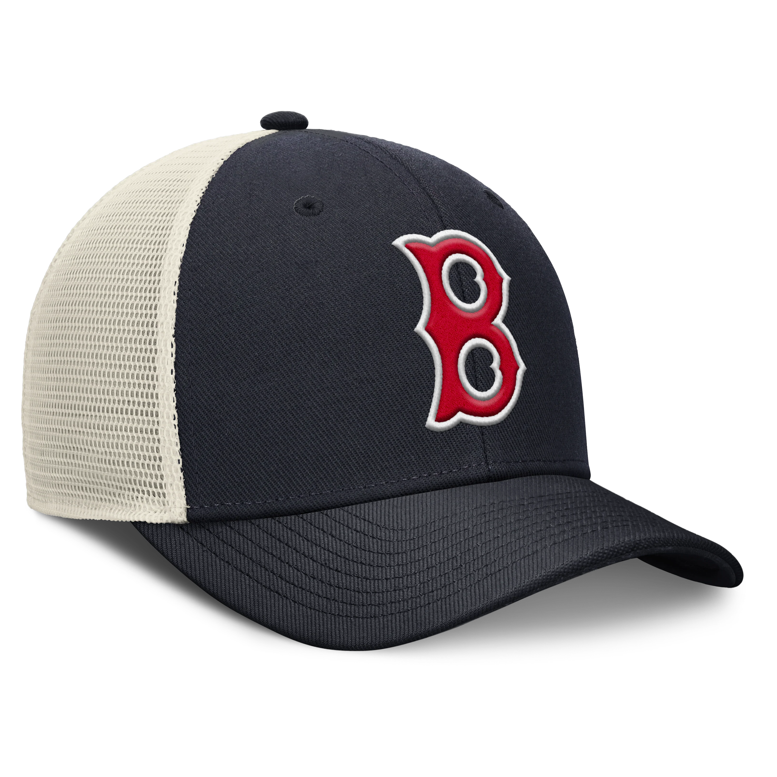 Boston Red Sox Nike Rise Swoosh Performance MeshBack Adjustable Hat - Image 3