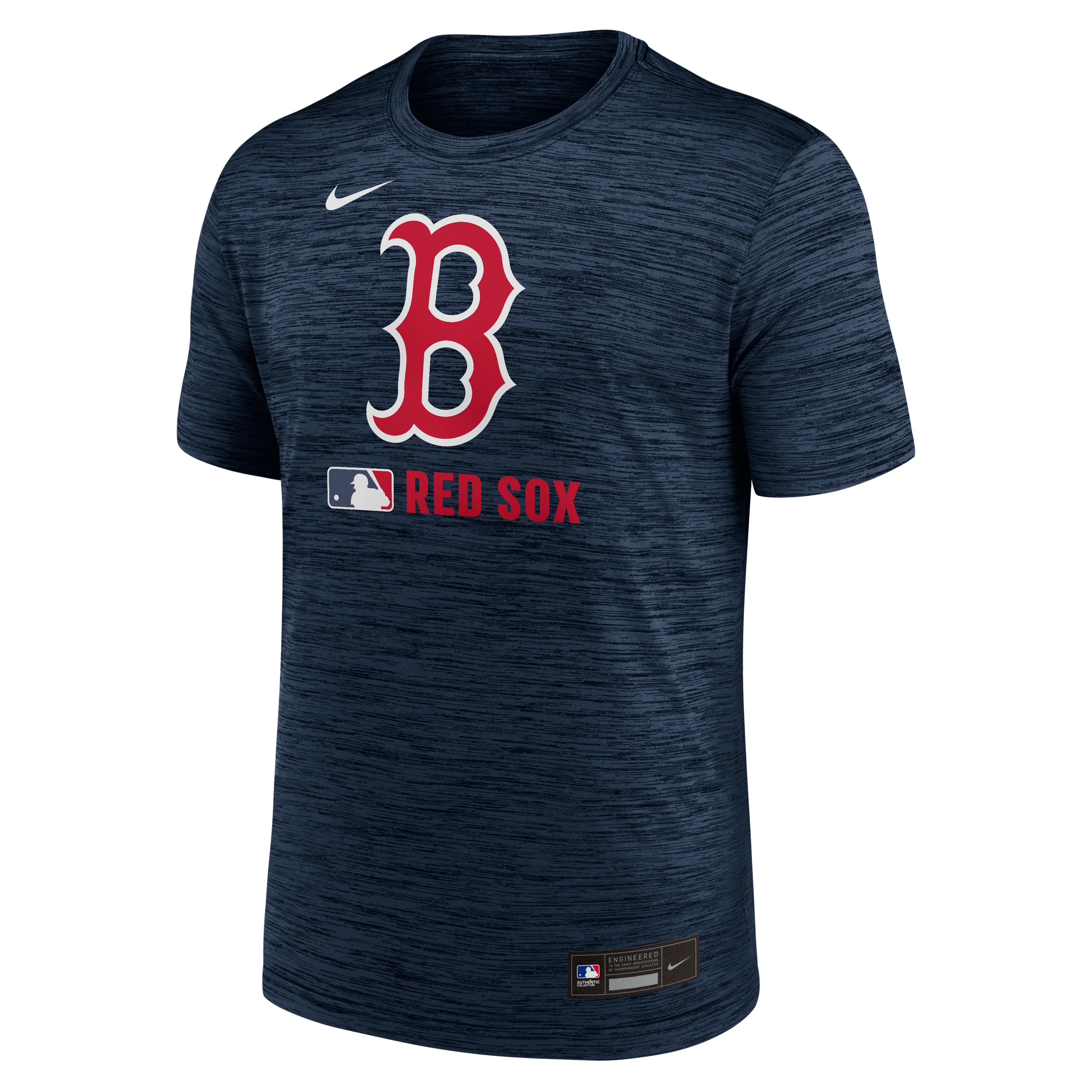Boston Red Soxs Nike Authentic Collection Velocity Performance Practice Dri-Fit T-Shirt - Image 2