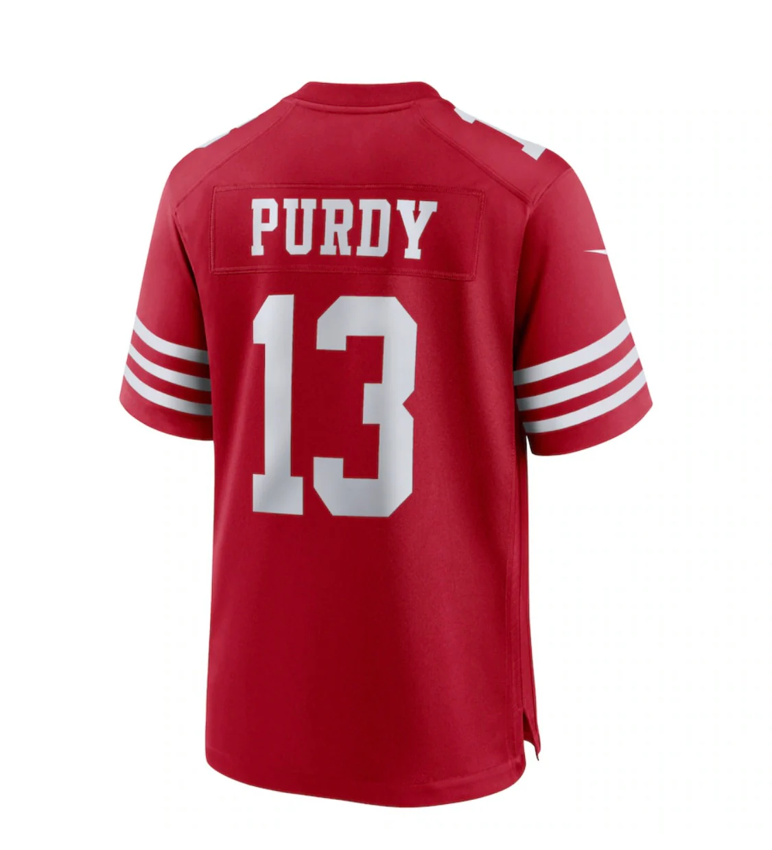 Brock Purdy #13 San Francisco 49ers Nike Game Jersey - Scarlet - Image 3