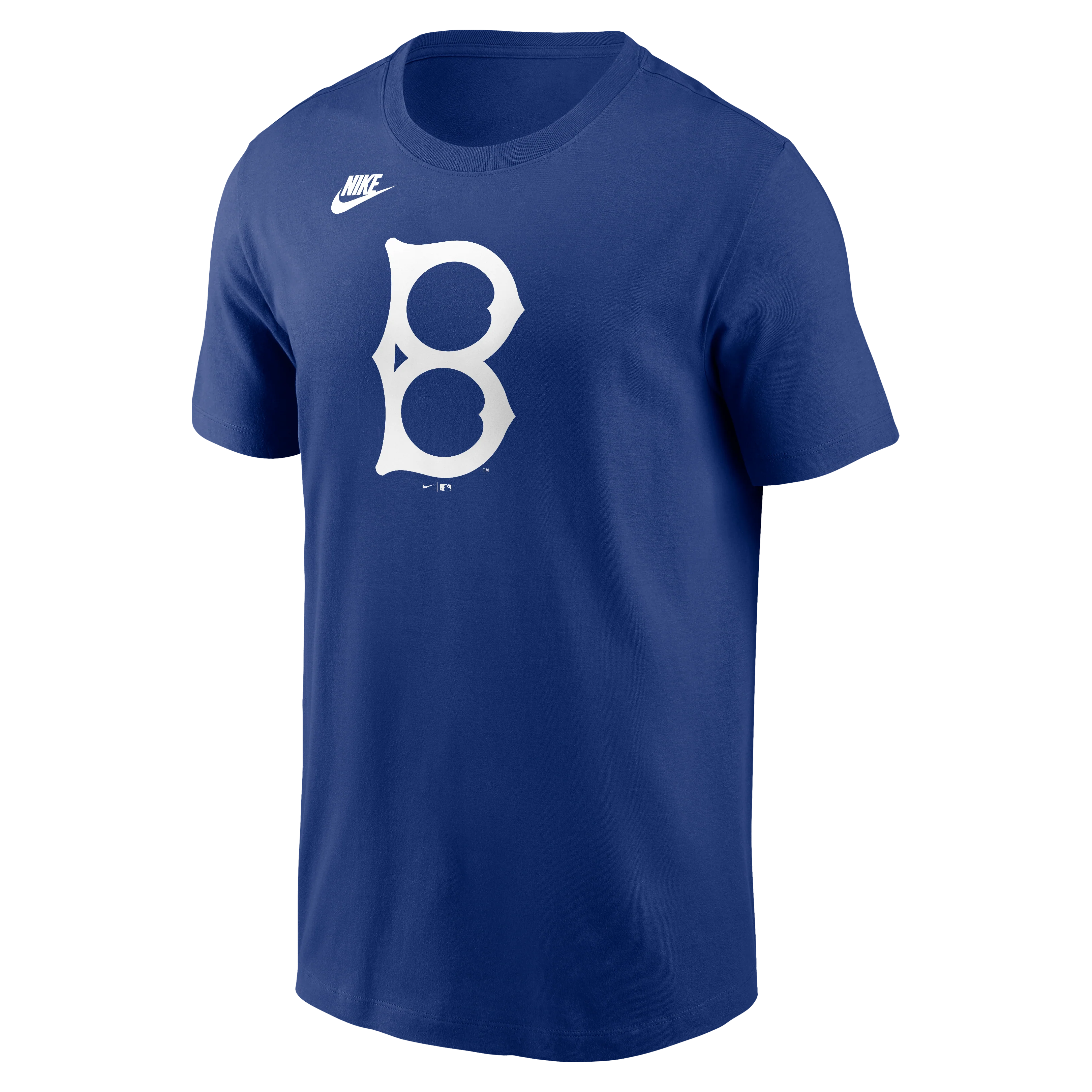 Brooklyn Dodgers Nike Royal Cooperstown Collection Team Logo T-Shirt - Image 2