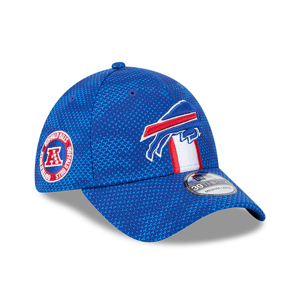 Buffalo Bills  NFL 2024 Sideline New Era 39 Thirty Flex Hat - Royal Blue - Image 5