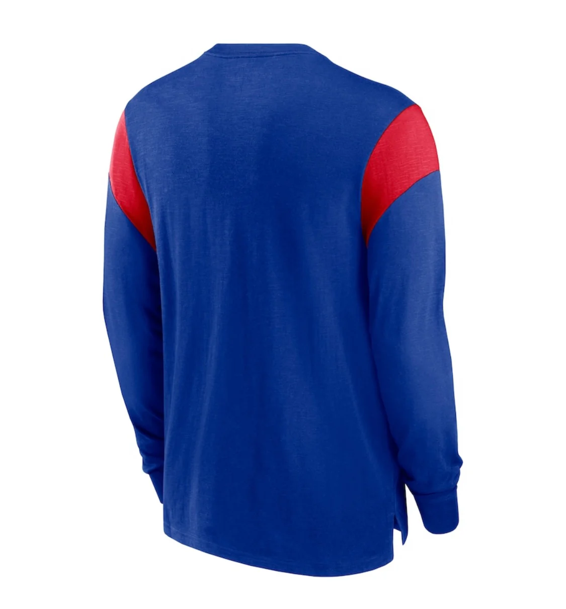 Buffalo Bills Nike Slub Rewind Playback Helmet Long Sleeve T-Shirt - Image 3
