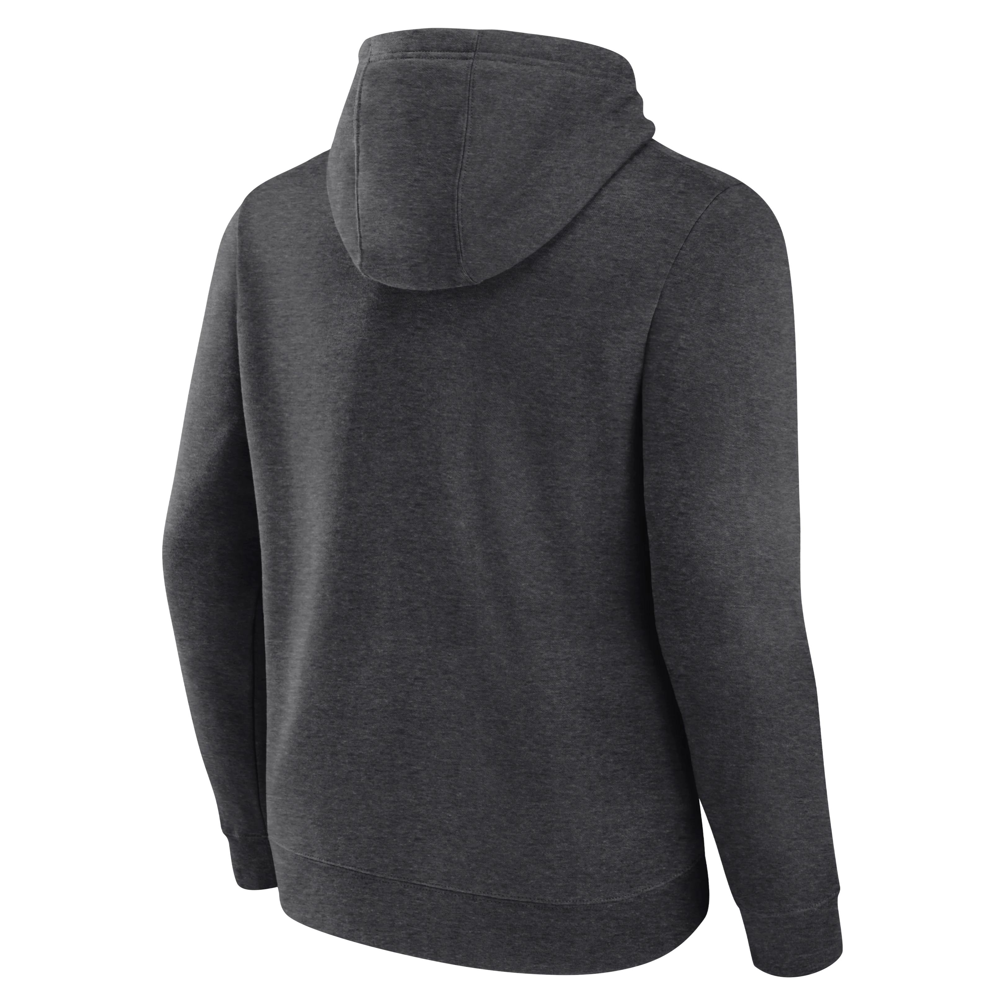 Buffalo Bills Primary Team Logo Fitted Fanatics Pullover Hoodie - Charcoal - Image 3