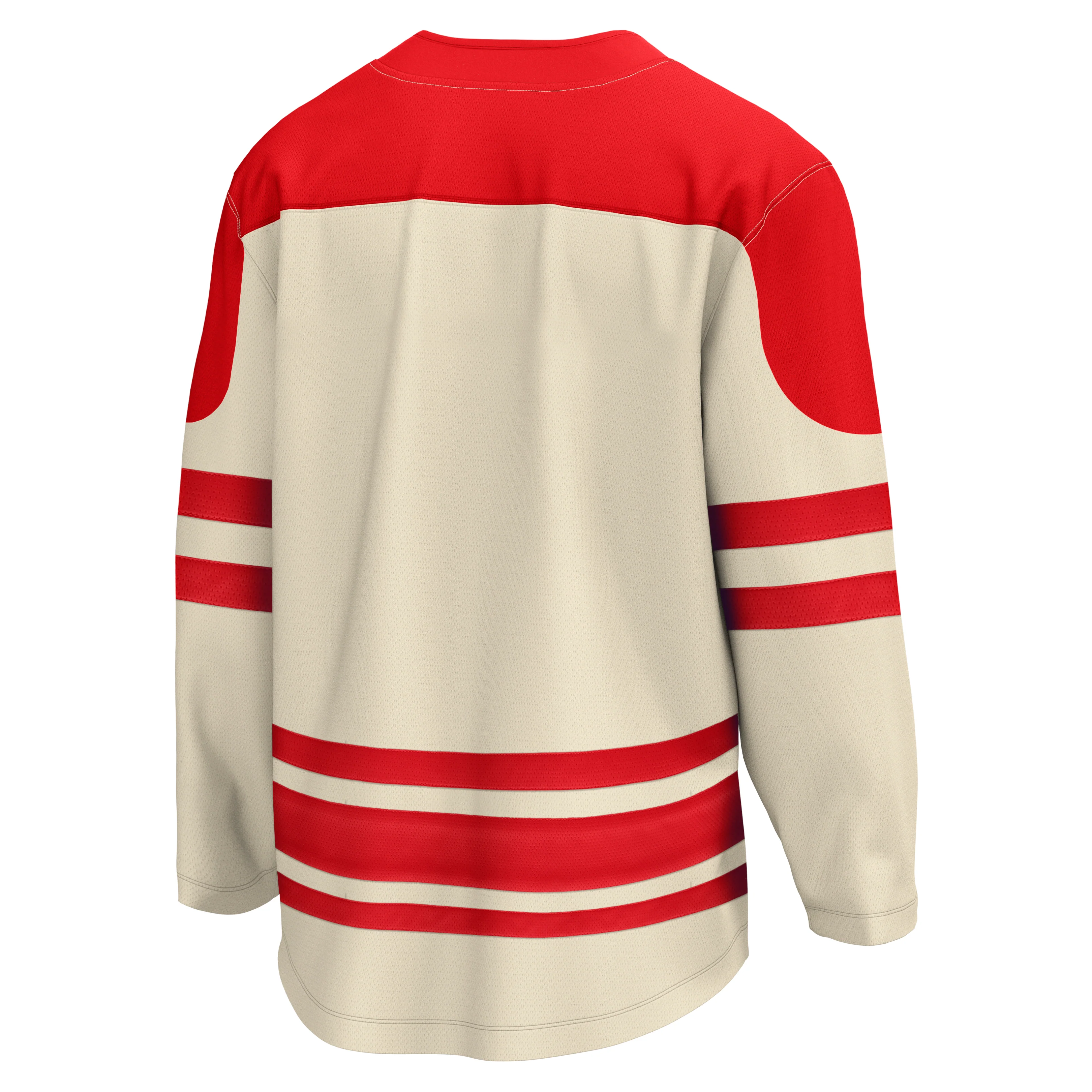 Calgary Flames 2023 NHL Heritage Classic - Fanatics Breakaway Jersey - Cream - Image 3