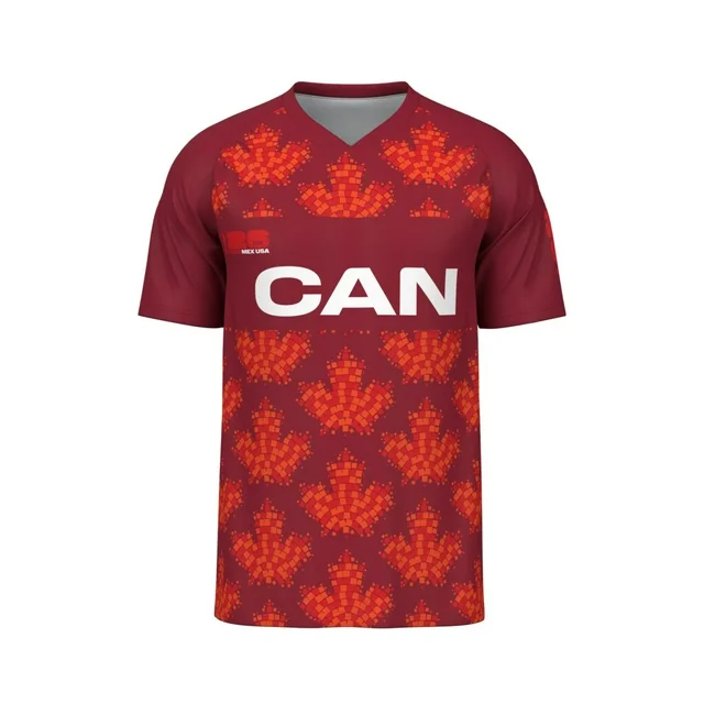 Canada Adidas 2026 Fifa World Cup Host Country Fashion Jersey - Red