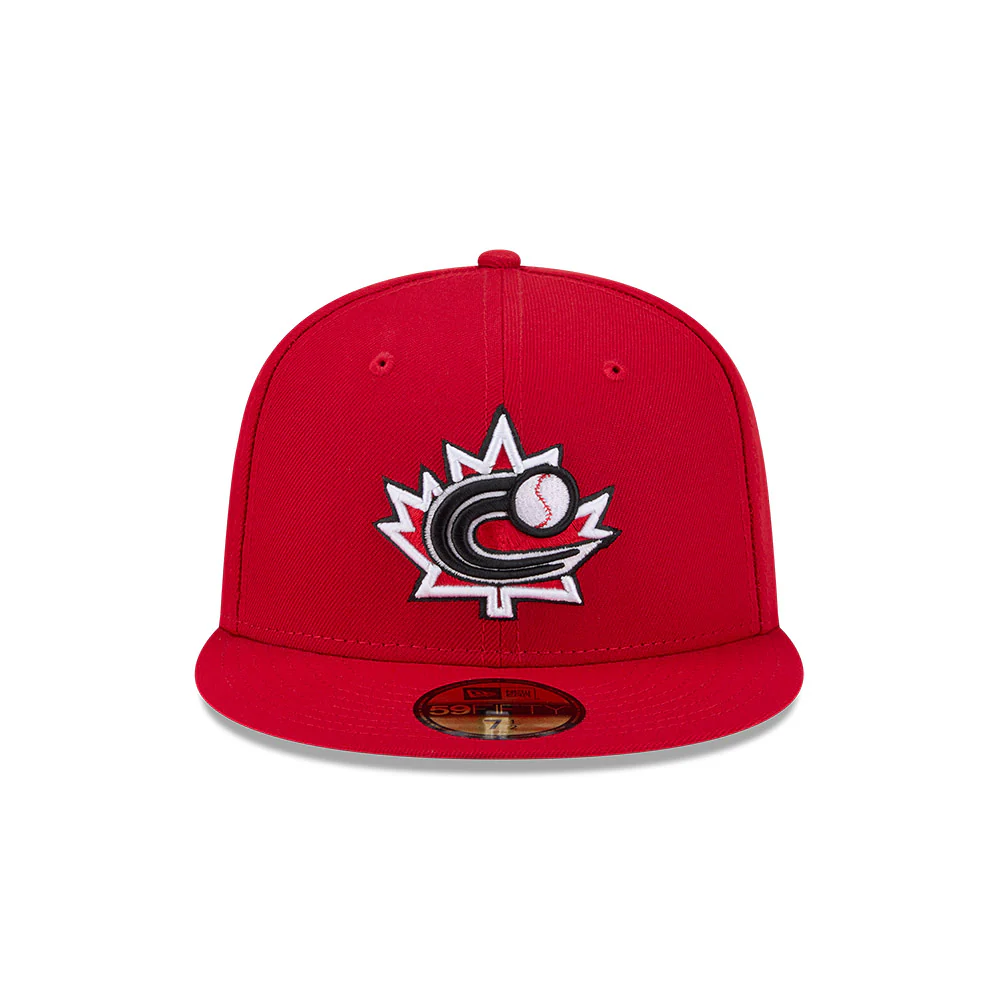 Canada Baseball New Era Red 2026 World Baseball Classic 59FIFTY Fitted Hat - Image 2