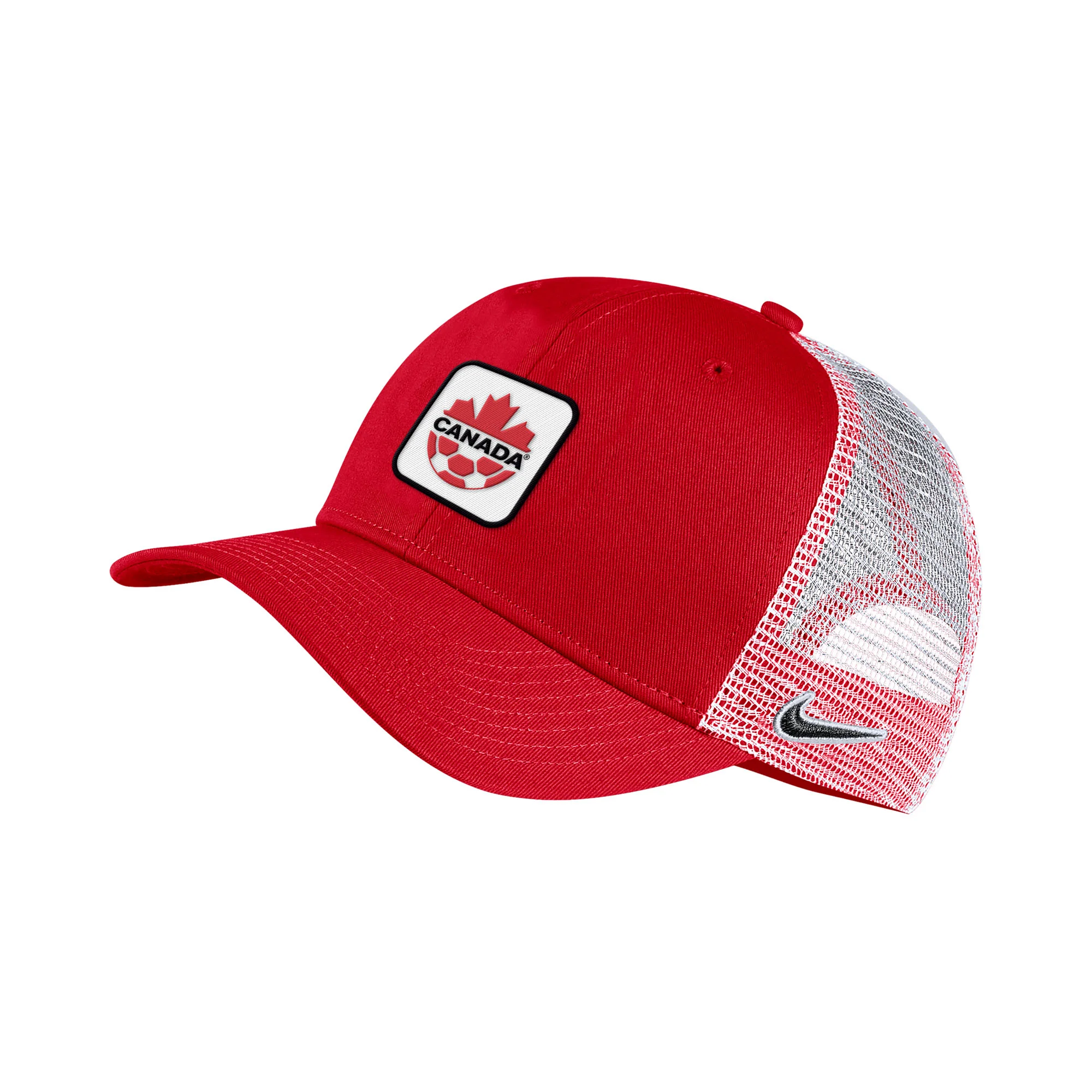 Canada Soccer National Team Classic 99 Nike Trucker Mesh Hat - Red