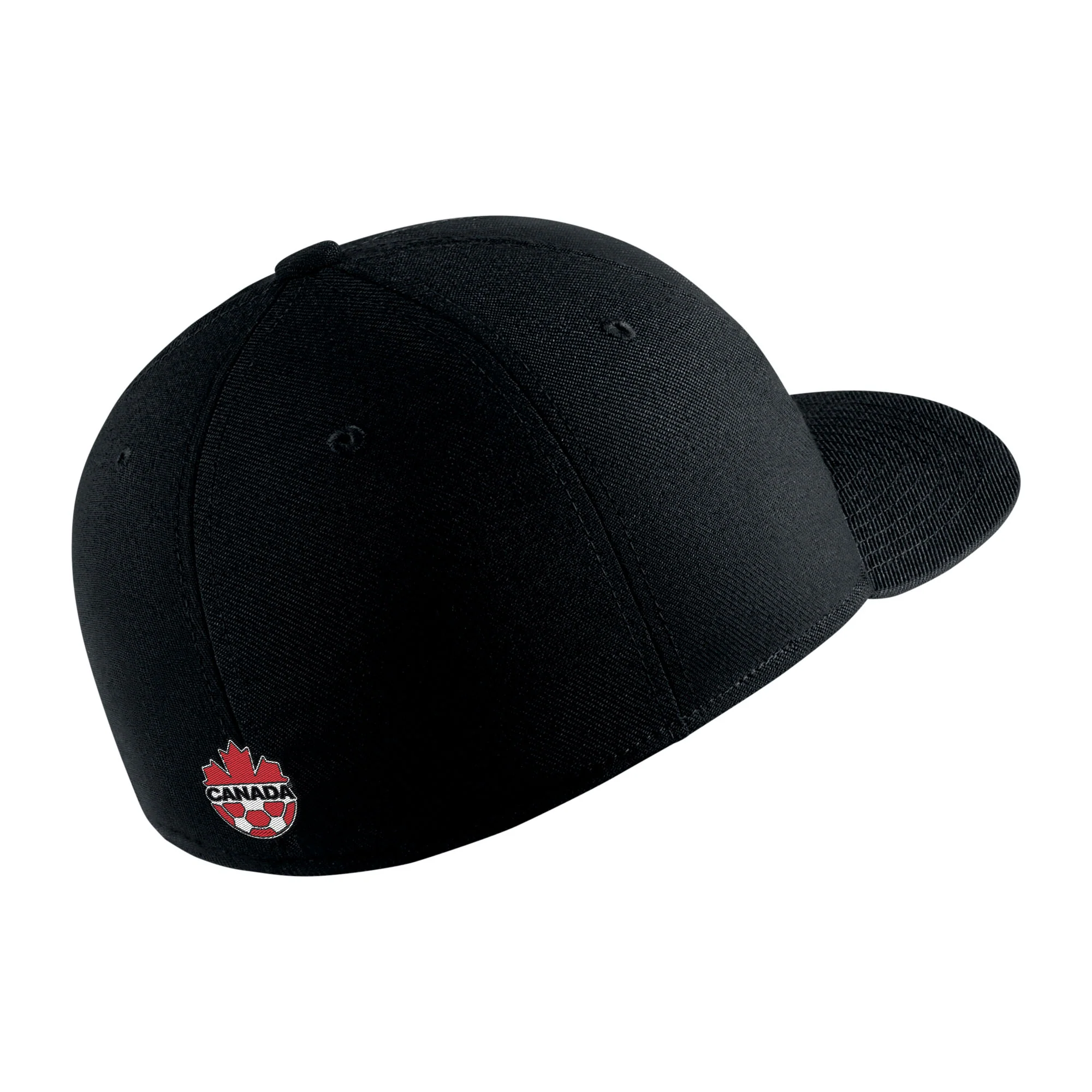 Canada Soccer Nike Dri-FIT Swoosh Classic 99' Flex Hat - Black - Image 2