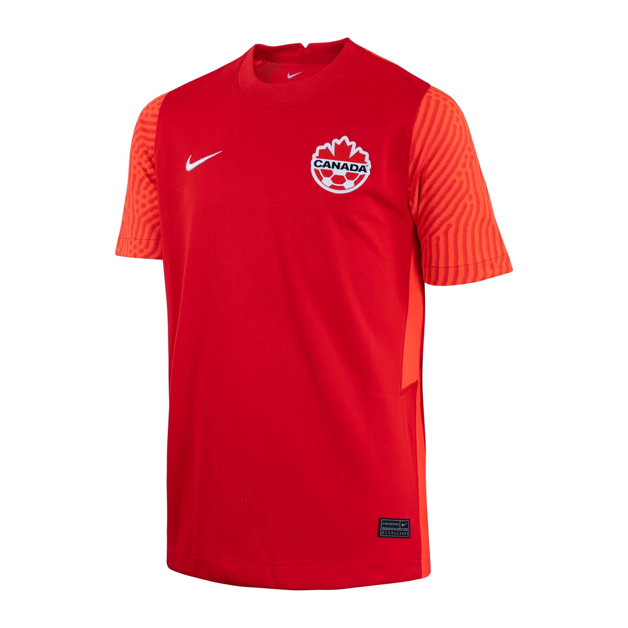 Canada Soccer 2022 Stadium Red Nike Jersey - QATAR